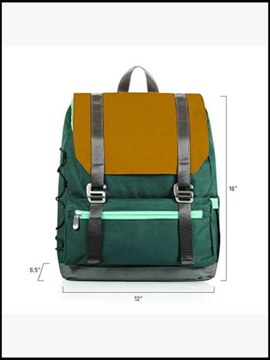 Insulated Hiking Backpack Cooler Water-Resistant Daypack Adjustable Straps main image 6